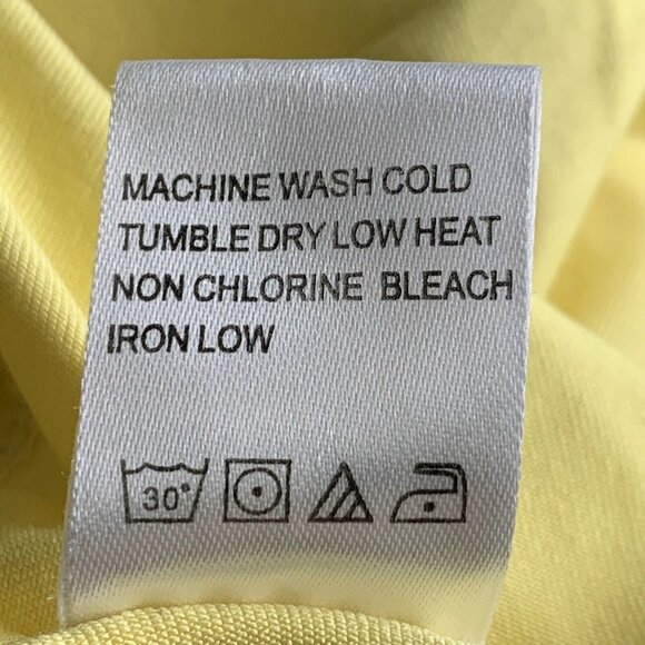 TAIL Tennis Skort Womens Large Yellow Ball Pockets Ruffle Hem Pull On Activewear - Picture 7 of 9